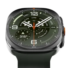 ساعت هوشمند 47 میلی‌متری سامسونگ مدل Galaxy Watch Ultra 2 با بند لاستیکی، سازگار با سیستم عامل Android، به همراه بند لاستیکی اضافی
