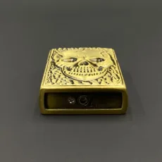 فندک مدل سنگی طرح اسکلت جمجمه کد DKD-812