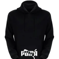 هودی زنانه کد F42 رنگ مشکی طرح PUMA