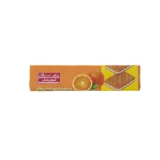 بیسکویت کرم دار با طعم پرتقال شیرین عسل وزن 120 گرم