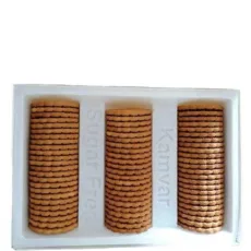 بیسکویت پذیرایی یولاف کامور وزن 450 گرم