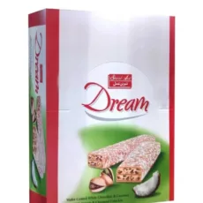 ویفر دریم پسته و نارگیل شیرین عسل 25 گرم بسته 24 عددی