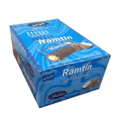 شکلات رامتین نارگیلی شونیز وزن 19 گرم بسته 24 عددی