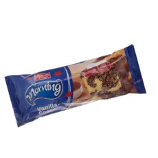 کیک 2 رنگ مورنینگ وانیل کاکائو شیرین عسل وزن 100 گرم