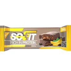 پروتئین بار سولفیت پلاس با طعم موز و شکلات توت سوییت وزن 45 گرم