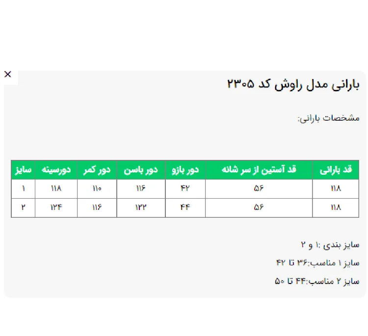 بارانی زنانه السانا مدل راوش کد 230553 رنگ زیتونی
