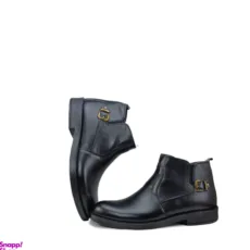 نیم بوت بزرگ پا مردانه چرم طبیعی