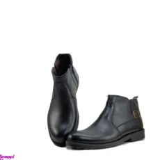 نیم بوت بزرگ پا مردانه چرم طبیعی