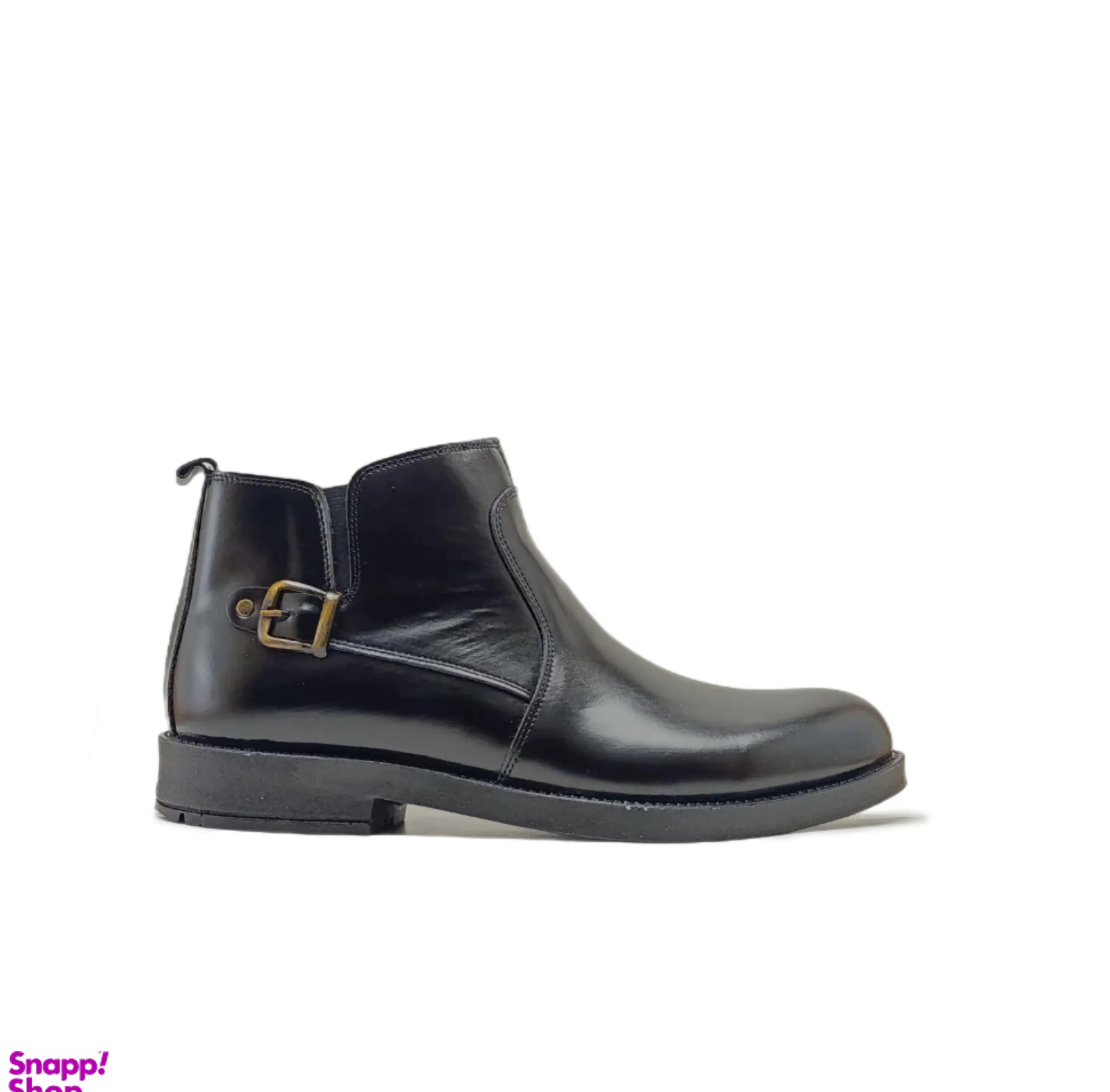 نیم بوت بزرگ پا مردانه چرم طبیعی