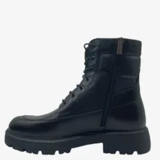 نیم بوت مردانه مونو مدل چرم طبیعی کد J5544 رنگ مشکی