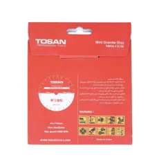 صفحه برش گرانیت توسن مدل T2416-115GC سایز 115 میلی‌متر
