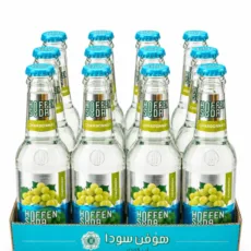 آب گازدار هوفنبرگ با طعم انگور حجم 330 میلی لیتر بسته 12 عددی