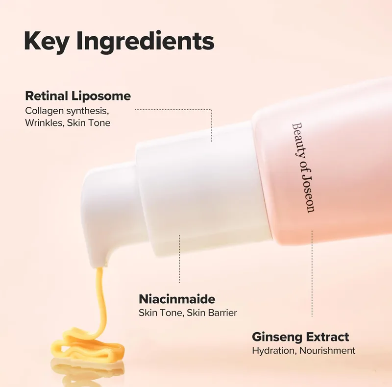 سرم شب دور چشم بیوتی آف جوسان مدل Revive Ginseng + Retinal حجم ۳۰ میلی‌لیتر
