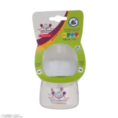شیشه شیر مامی گلد مدل نچرال گروه سنی 6 تا 12 ماه ظرفیت 180 میلی لیتر