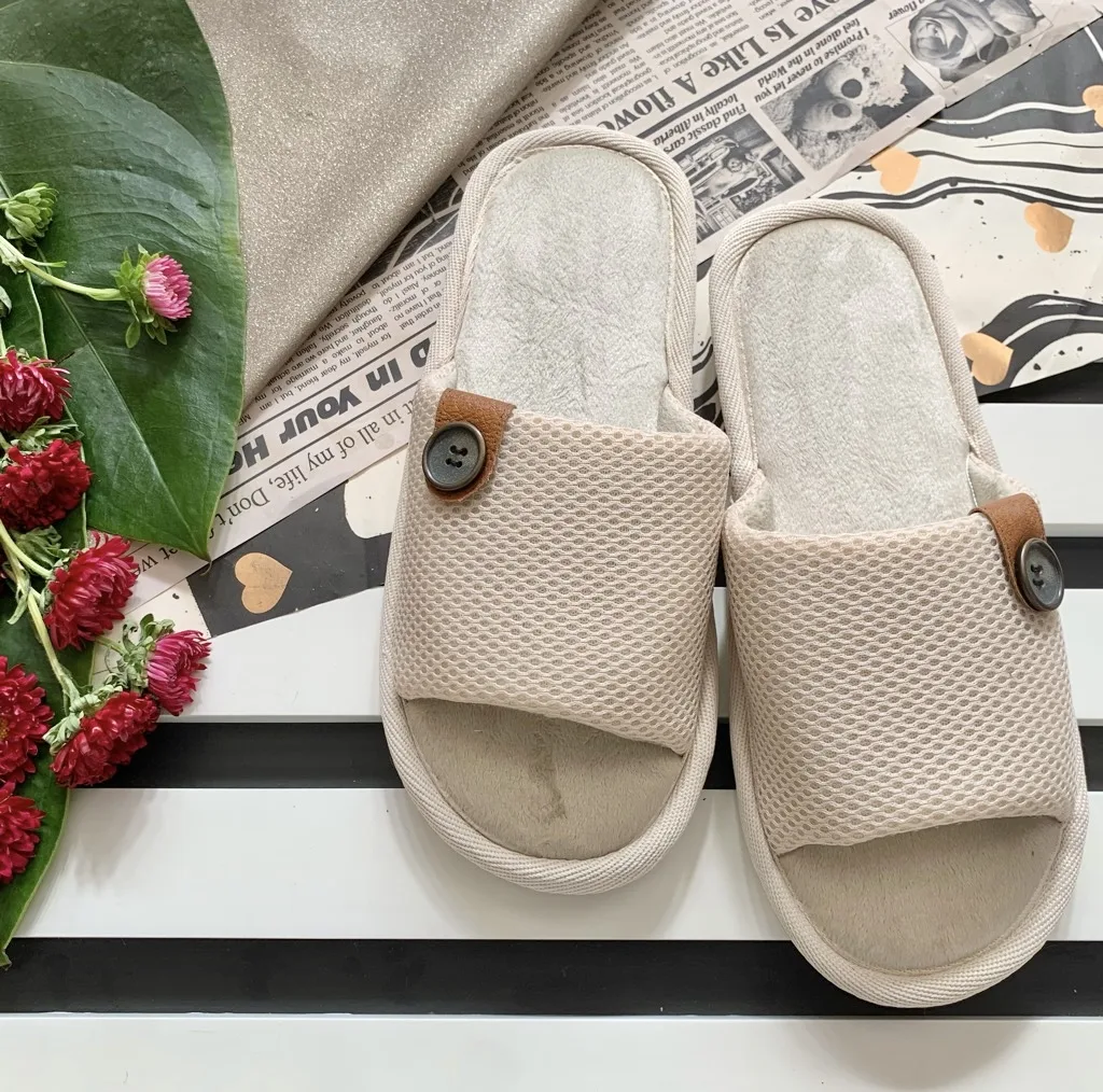 دمپایی حوله‌ای نیکتا مدل آریا Cr-03