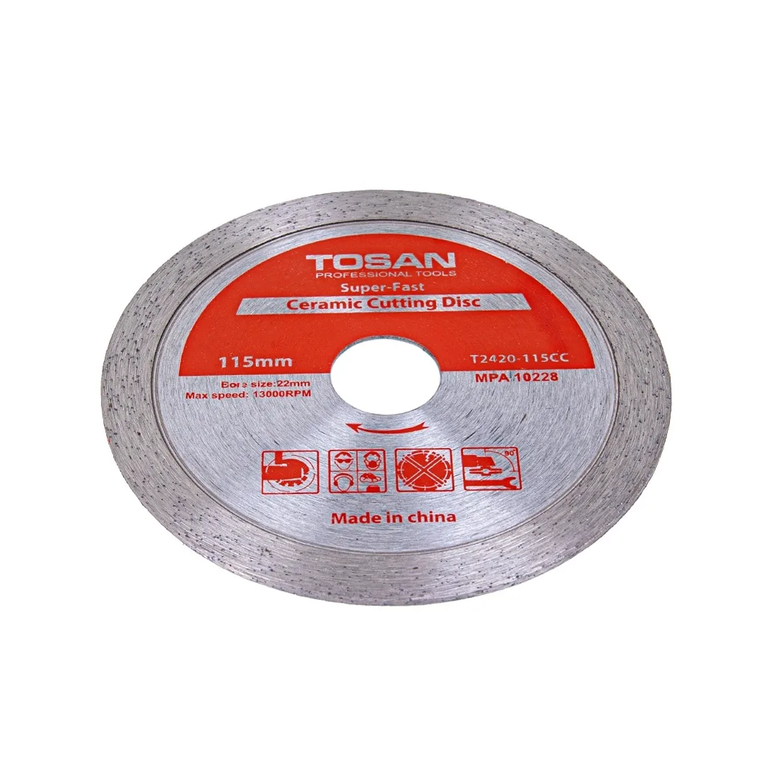 صفحه برش گرانیت توسن مدل T2416-115GC سایز 115 میلی‌متر