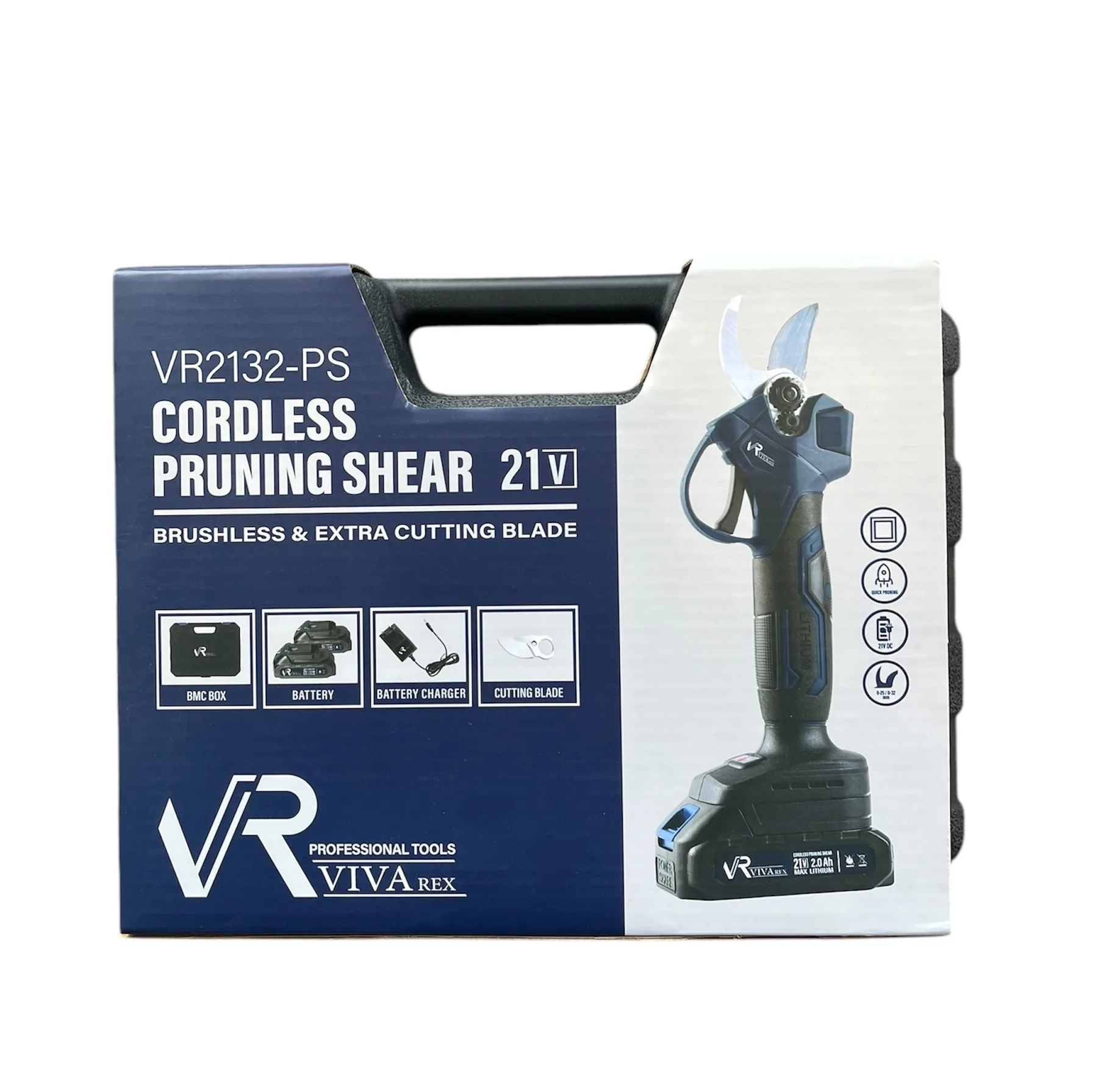 قیچی باغبانی شارژی ویوارکس مدل VR2132-PS