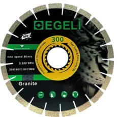 دیسک برش گرانیت بر ایگلی مدل jt_300 سایز 300 میلی متر