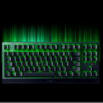 کیبورد مخصوص بازی ریزر مدل BlackWidow X Tenkeyless Green Switch