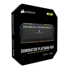 رم دسکتاپ DDR5 دو کاناله 6000 مگاهرتز CL30 کورسیر مدل Dominator Platinum RGB ظرفیت 64 گیگابایت