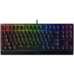 کیبورد مخصوص بازی ریزر مدل BlackWidow X Tenkeyless Green Switch