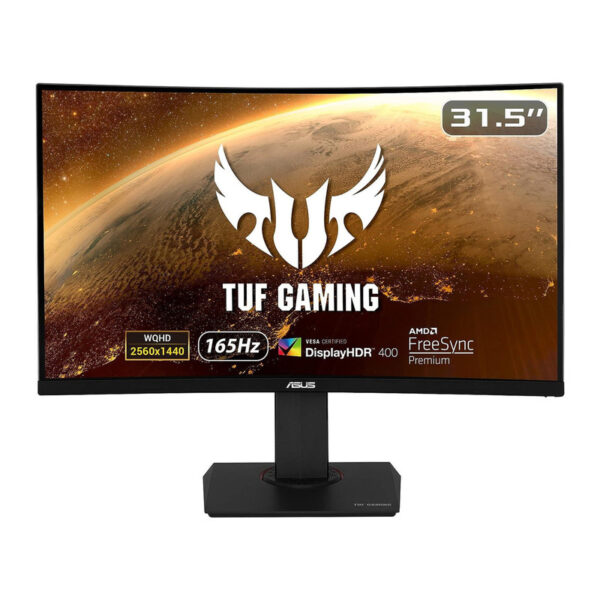 مانیتور خمیده گیمینگ ایسوس مدل TUF Gaming VG32VQR سایز 31.5 اینچ