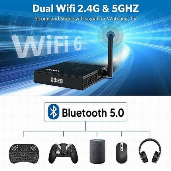 اندروید باکس تانیکس مدل TX68 32/4GB