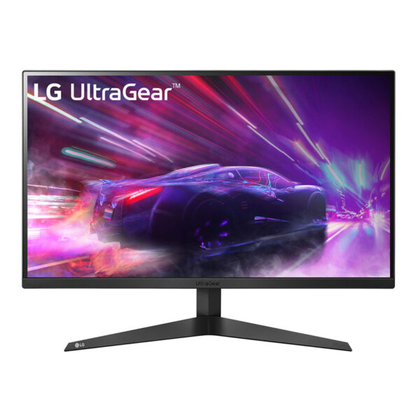 مانیتور گیمینگ ال جی مدل UltraGear 24GQ50F-B سایز 24 اینچ، رزولوشن Full HD، پنل VA، نرخ بروزرسانی تصویر 165 هرتز، نسبت تصویر 16:9، یک پورت HDMI و یک پورت DisplayPort