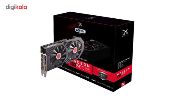 کارت گرافیک ایکس اف ایکس مدل RX 580-8GB