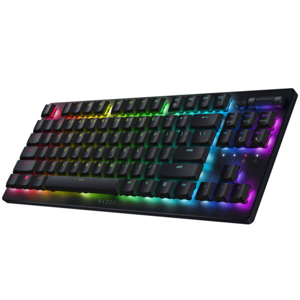 کیبورد مخصوص بازی ریزر مدل DeathStalker V2 Pro Tenkeyless Linear Switch