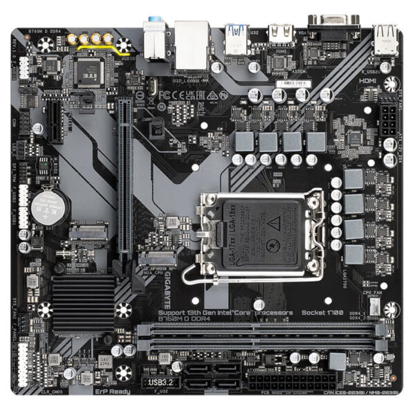 مادربرد گیگابایت مدل B760M D DDR4 rev. 1.0