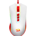 ماوس ردراگون مدل Redragon COBRA Red White M711C