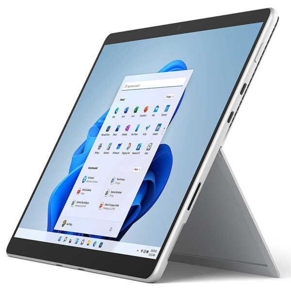 تبلت مایکروسافت مدل Surface Pro 8-i7 1185G7 ظرفیت 512 گیگابایت و 16 گیگابایت رم به همراه کیبورد Black Type Cover