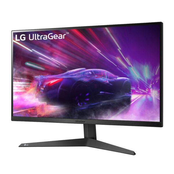 مانیتور گیمینگ ال جی مدل UltraGear 24GQ50F-B سایز 24 اینچ، رزولوشن Full HD، پنل VA، نرخ بروزرسانی تصویر 165 هرتز، نسبت تصویر 16:9، یک پورت HDMI و یک پورت DisplayPort