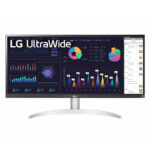 مانیتور ال جی مدل 29WQ600-W سایز 29 اینچ، رزولوشن Full HD، پنل IPS، نرخ بروزرسانی تصویر 100 هرتز، نسبت تصویر 21:9-Ultra Wide، یک پورت HDMI و یک پورت DisplayPort و یک پورت USB-C