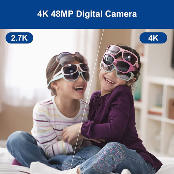 دوربین دیجیتال مدل 4K 48MP 16X