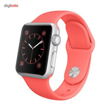ساعت هوشمند اپل واچ مدل 38mm Silver Aluminum Case with Sport Band