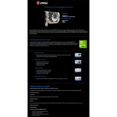 کارت گرافیک ام اس آی مدل GT 730