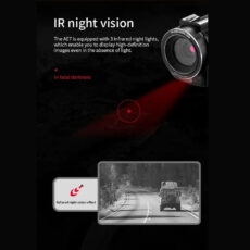 دوربین فیلم برداری وردرو مدل 4K IR Night Vision Professional