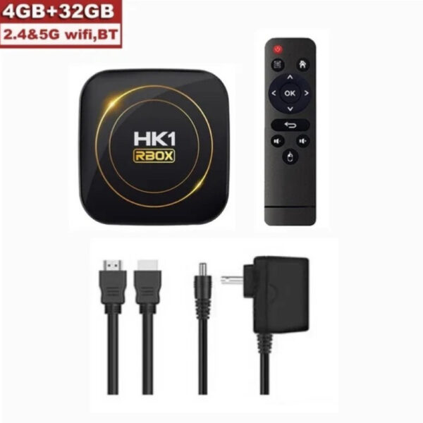 اندروید باکس مدل HK1 RBOX 64/4GB به همراه کیبورد بی سیم