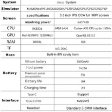 کنسول بازی پرتابل مدل R35S
