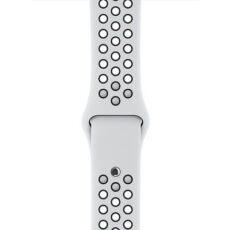 ساعت هوشمند اپل واچ سری 3 مدل42mm  Nike Plus  Silver Aluminum Case with Pure Platinum/Black Nike Sport Silicon Band