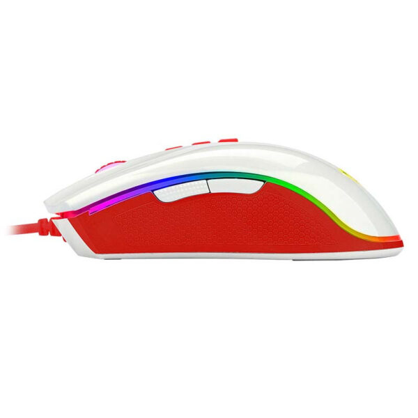 ماوس ردراگون مدل Redragon COBRA Red White M711C