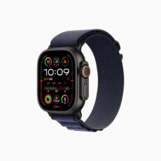 ساعت هوشمند اپل مدل Ultra 2 Black Titanium Case Alpine Loop 49mm