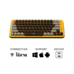 کیبورد لاجیتک مدل POP KEYS MECHANICAL KEYBOARD RF US