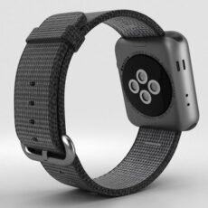 ساعت هوشمند اپل واچ سری 2 مدل 38mm Space Gray Aluminum Case With Black Nylon Band