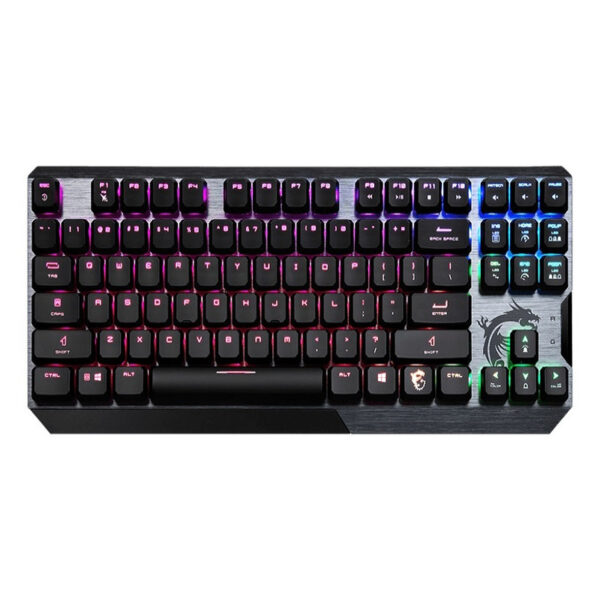 کیبورد مخصوص بازی ام اس آی مدل VIGOR GK50 LOW PROFILE TKL