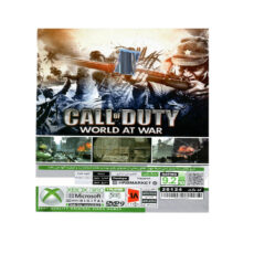 بازی CALI OF DUTY WORLD AT WAR مخصوص X-BOX 360