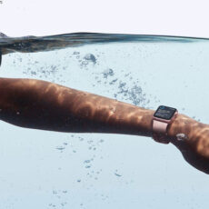 ساعت هوشمند اپل واچ سری 2 مدل 42mm Rose Gold Aluminum Case with Pink Sand Sport Silicon Band