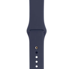 ساعت هوشمند اپل واچ سری 2 مدل 38mm Gold Aluminum Case with Midnight Blue Sport Silicon Band
